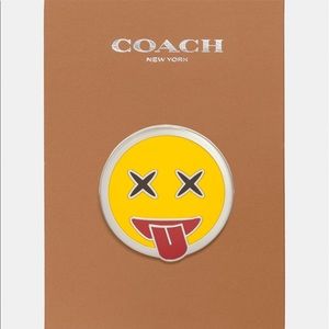Coach Classic Emoji Pin